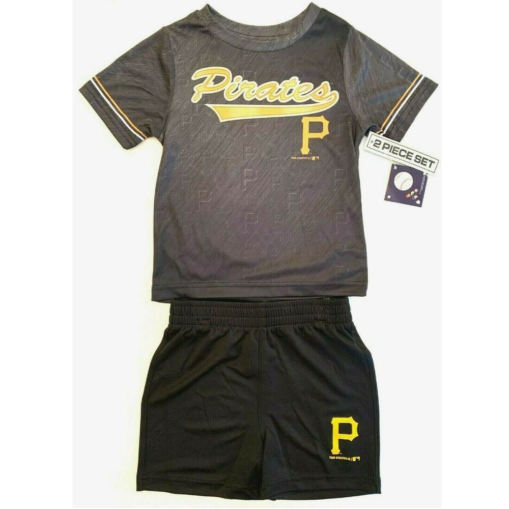 Pittsburgh Pirates Toddler Boys Shirt & Short Set